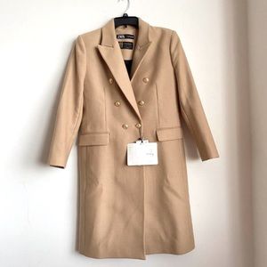 Zara blend wool coat